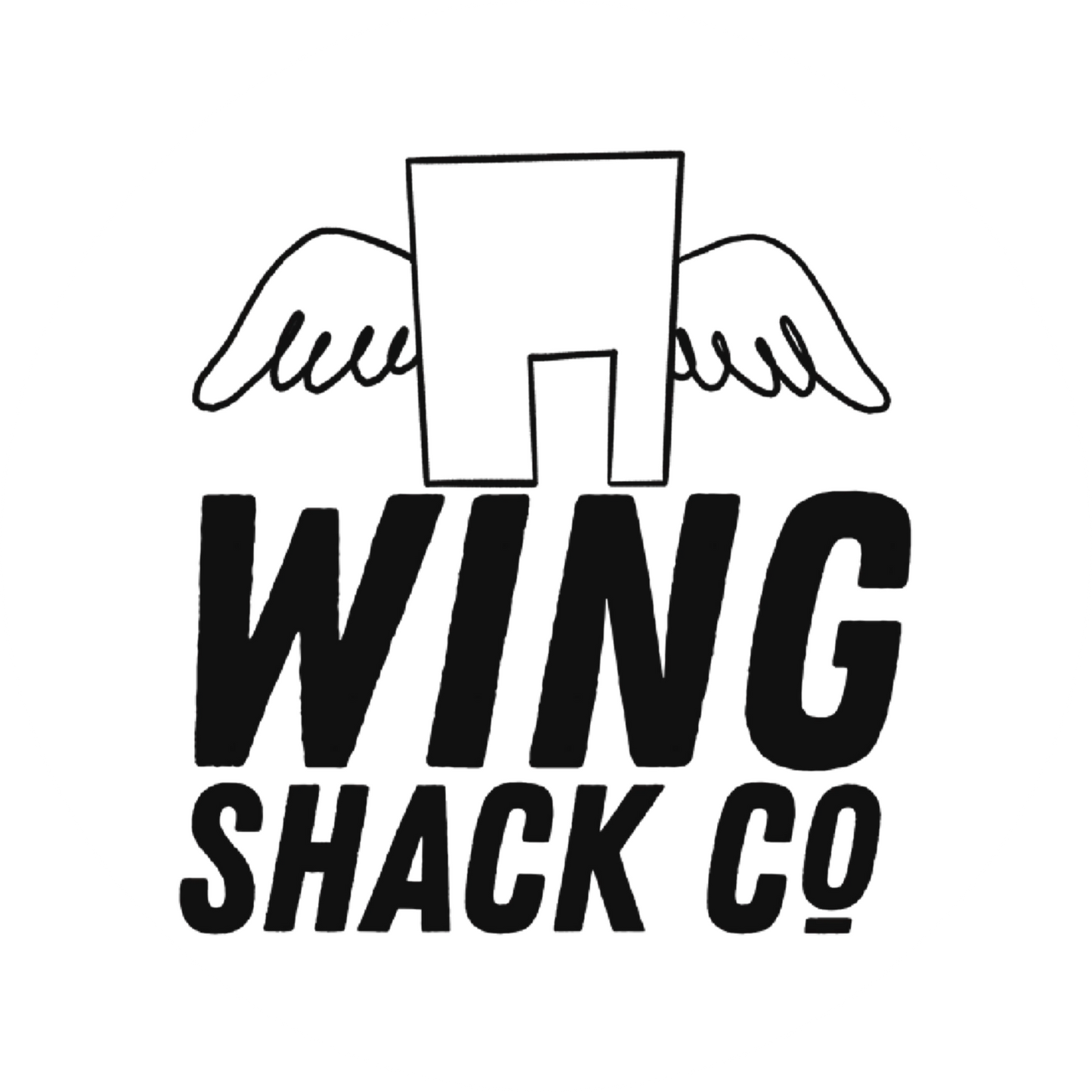 Wing Shack Co Logo Stickers- (5000 units)