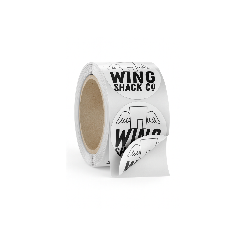 Wing Shack Co Logo Sticker (1000 units)